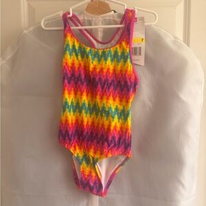 Speedo Rainbow Wave Kids Bodysuit